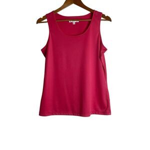 3 for $30! Traditional pink basic tank top